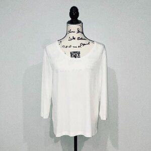 Chico’s 3/4 Sleeve Shirt